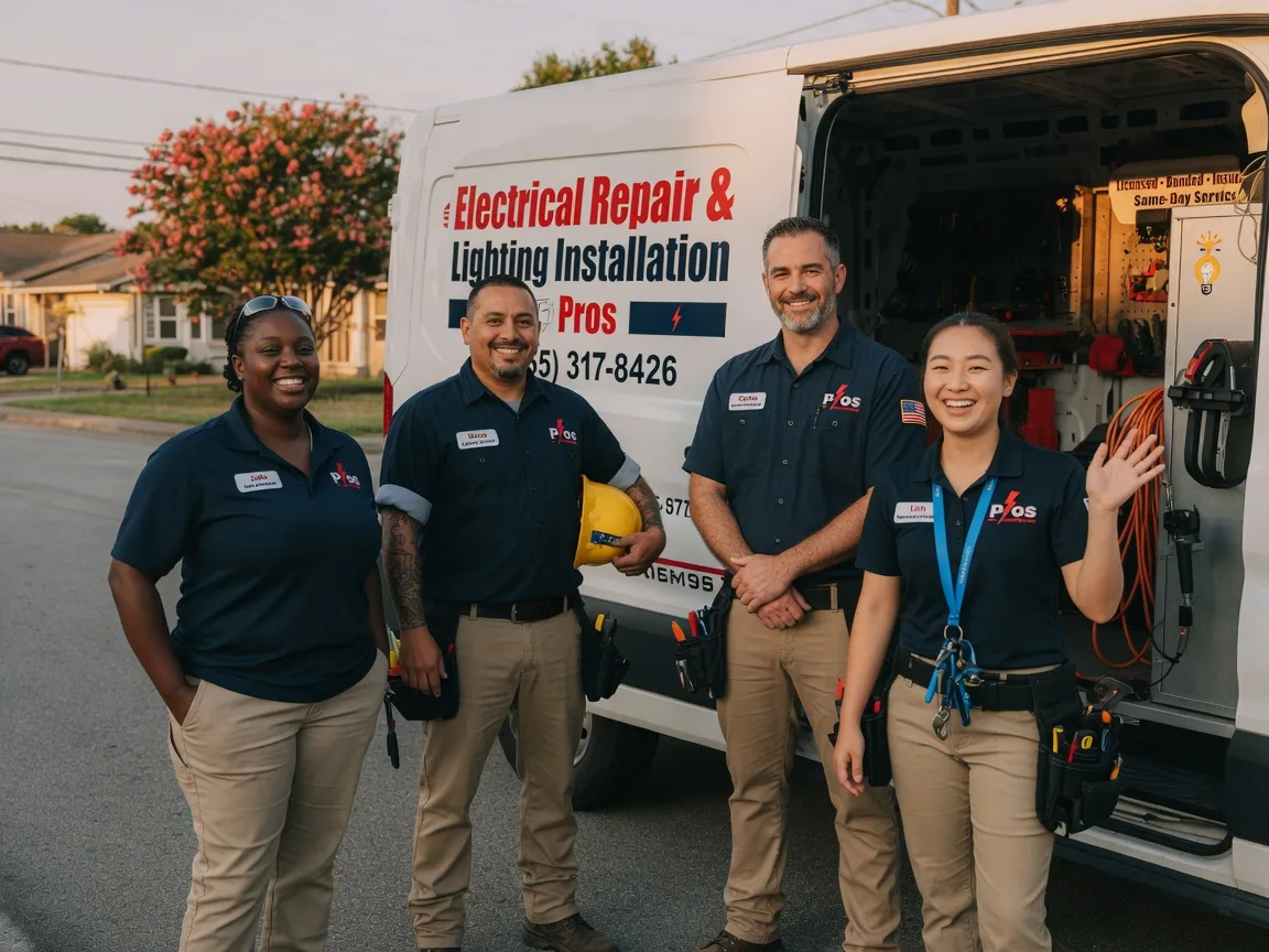 Licensed Electrician company in Buckholts, TX
